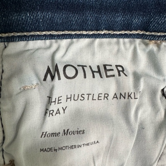 MOTHER The Hustler Flare Ankle Jeans (Wash - Home Movies), Size 25 - Picture 11 of 12